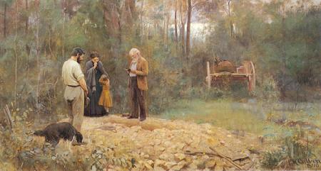 Frederick Mccubbin A Bush Burial